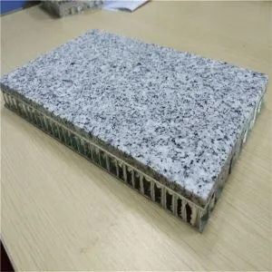 7 m m 화강암 돌 벌집 복합 패널 알루미늄 허니 콤 패널 지원